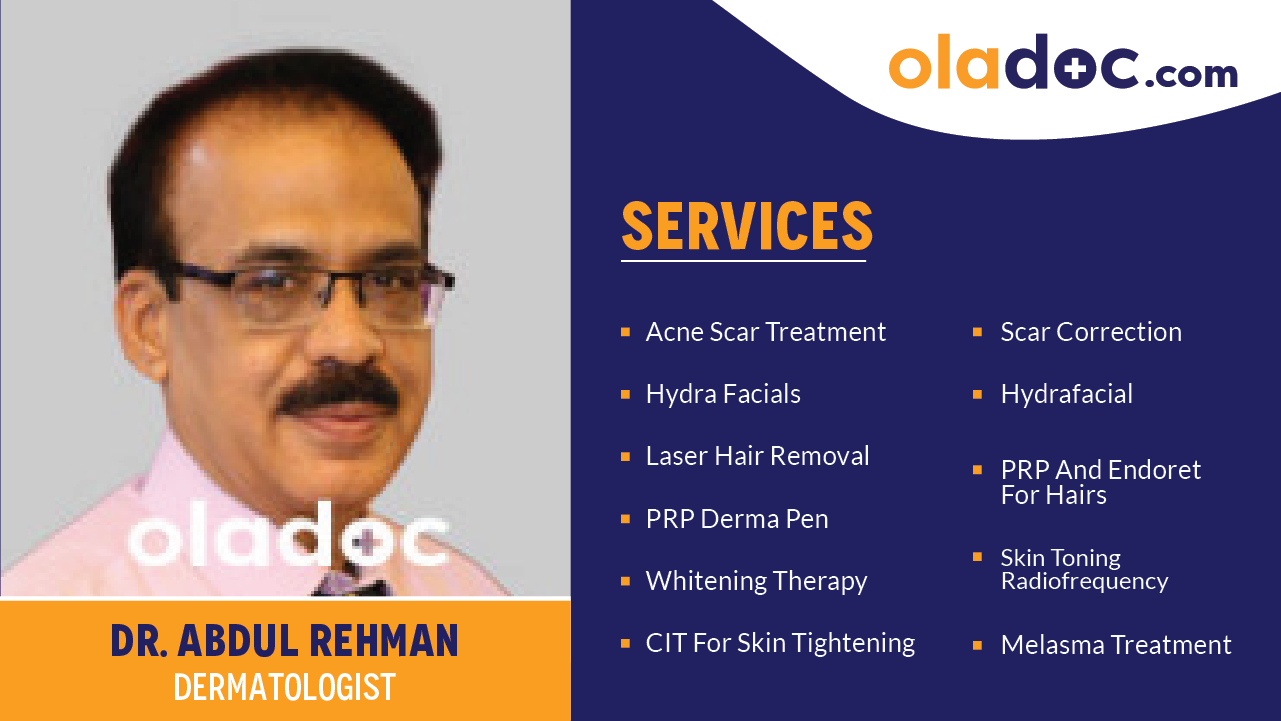 Services provided by Dr.Abdul Rehman